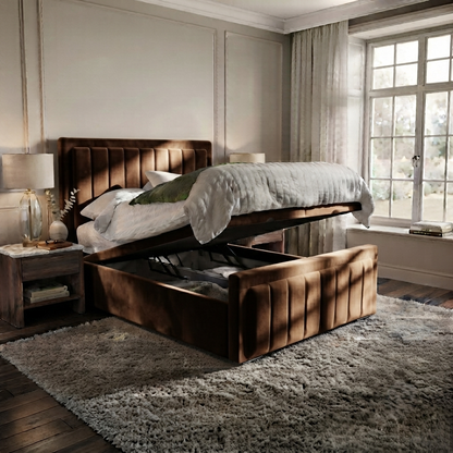 Mayfair Bumper Ottoman Storage Bed