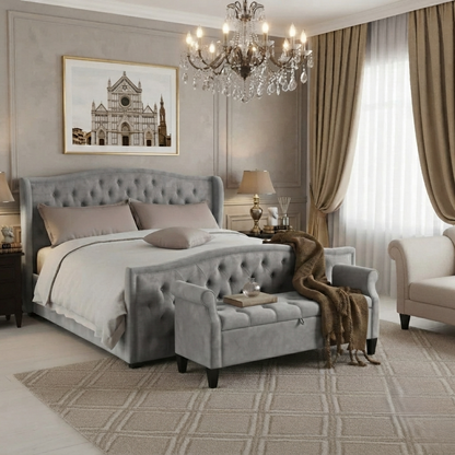 Hilton Wingback Bed