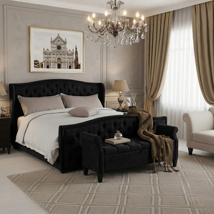 Hilton Wingback Bed
