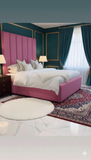 Luxury Black piping Bed