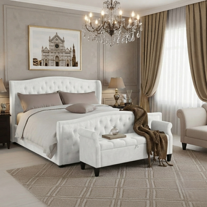 Hilton Wingback Bed