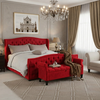 Hilton Wingback Bed