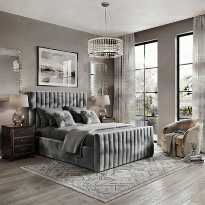 Indigo Line Bed