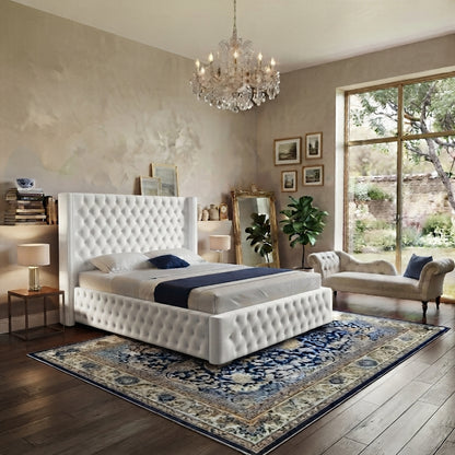 Romeo Wingback Bed