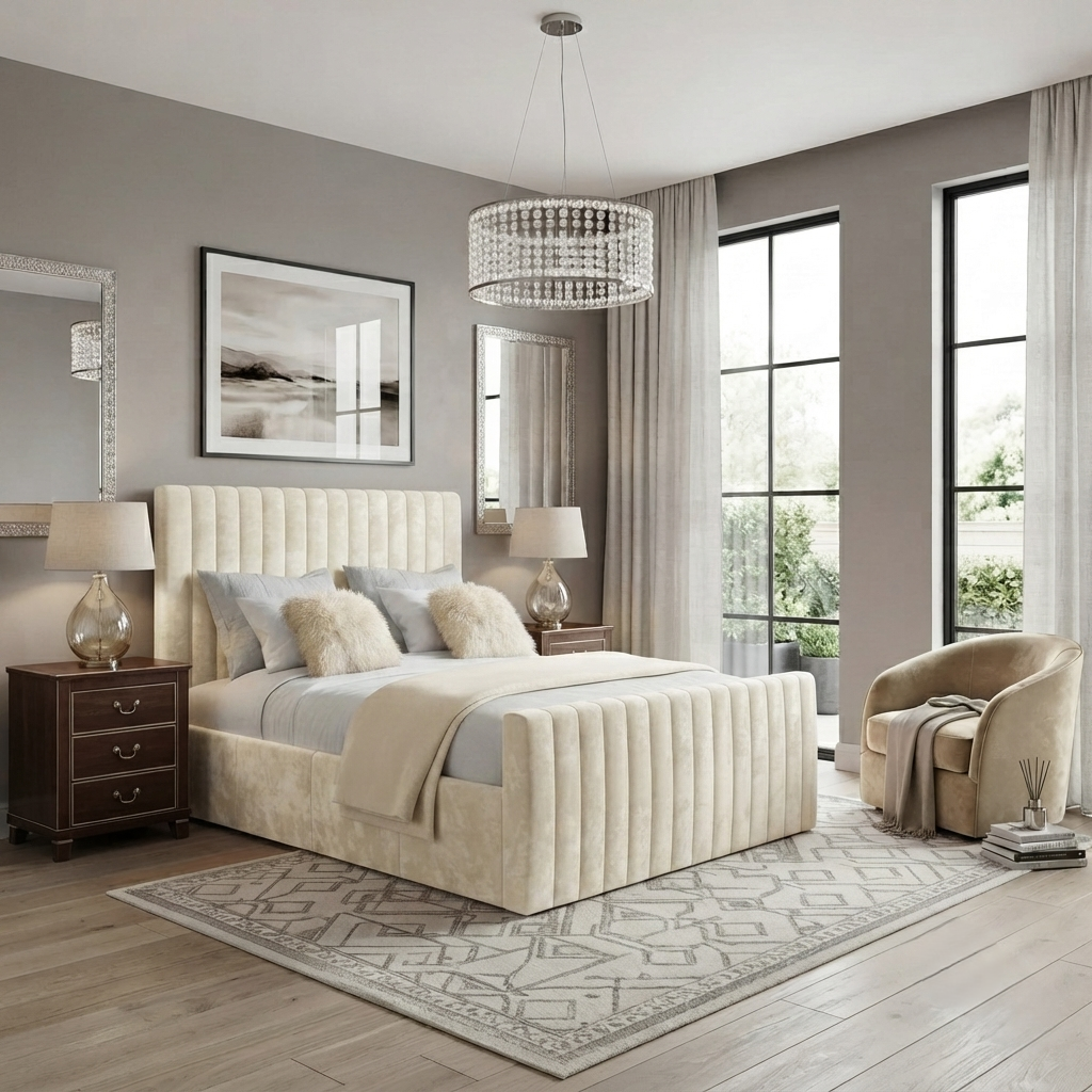 Indigo Line Bed