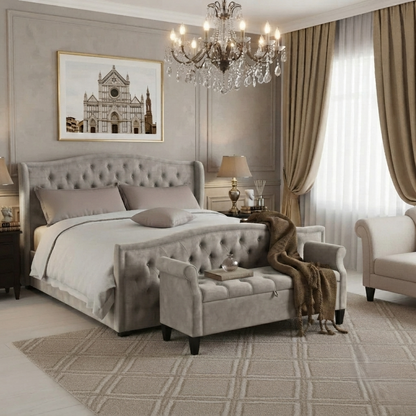 Hilton Wingback Bed