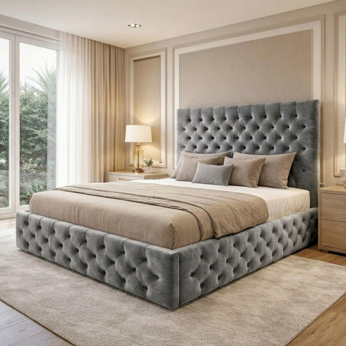 Kensington Chesterfield Bed Frame - Eagle Bed