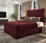Line Bed with Point in Centre