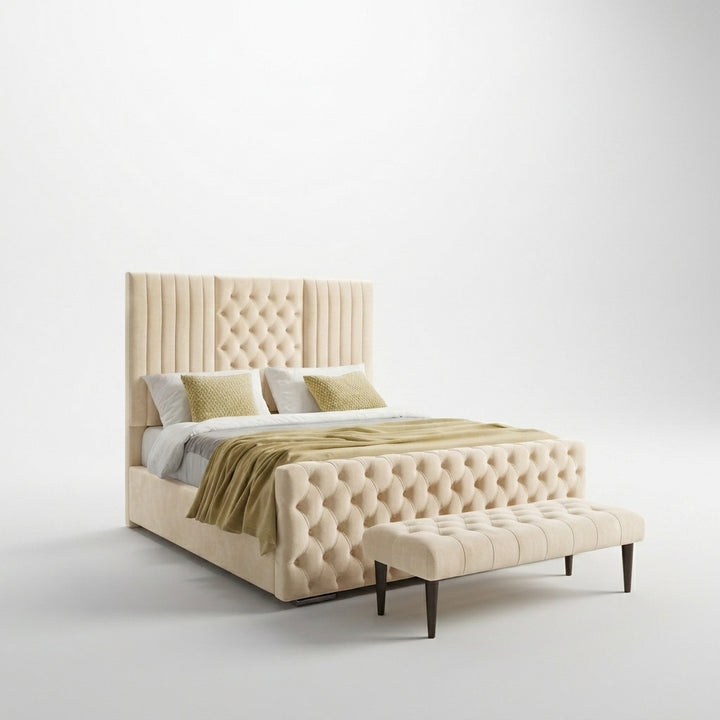 Florida Panel Bed – Upholstered Panel Bed Frame