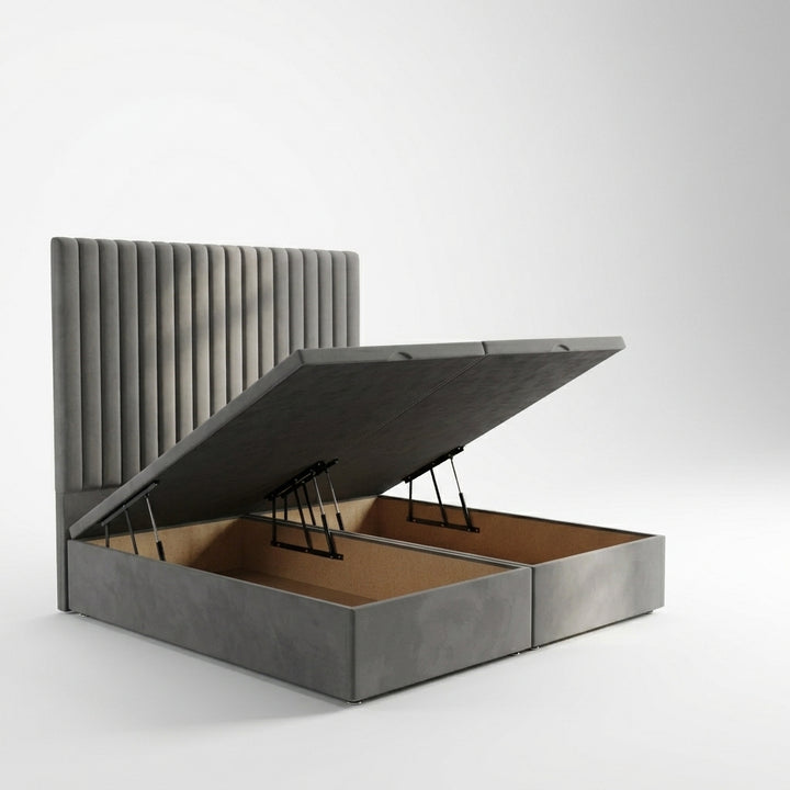 Multi Mini Line Divan Ottoman Bed