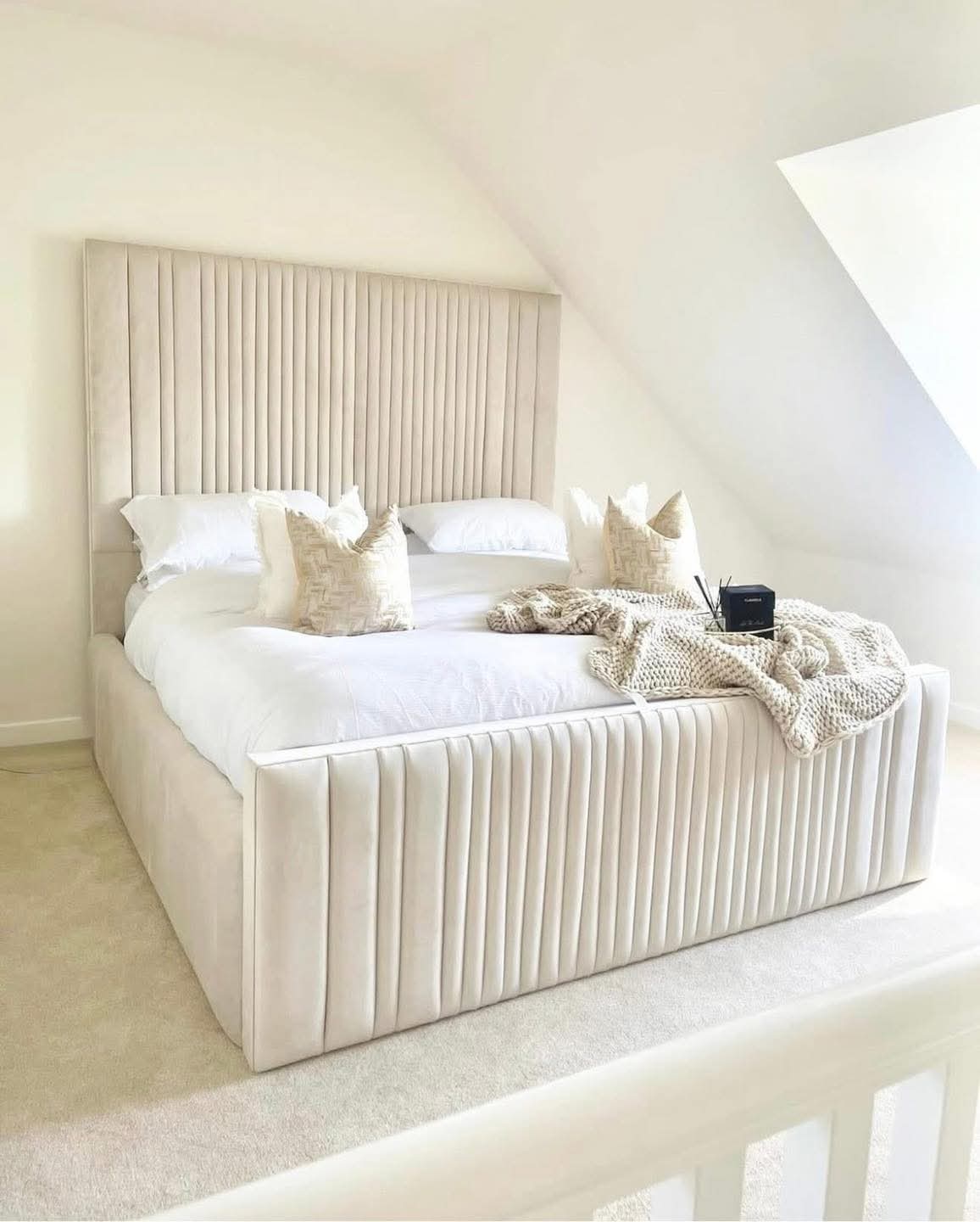 Mini Line Luxury Upholstered Bed room setting UK - Eagle Bed