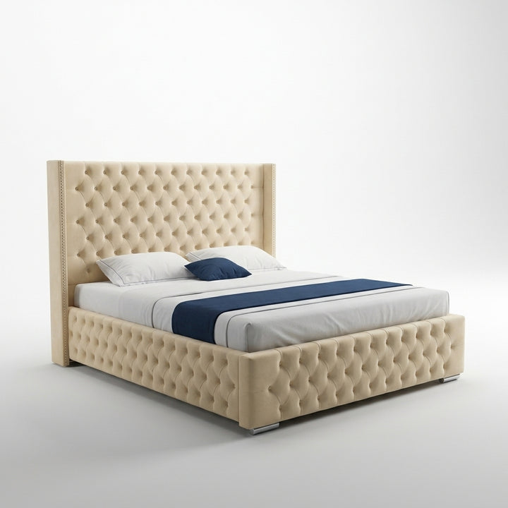 Romeo Wingback Bed