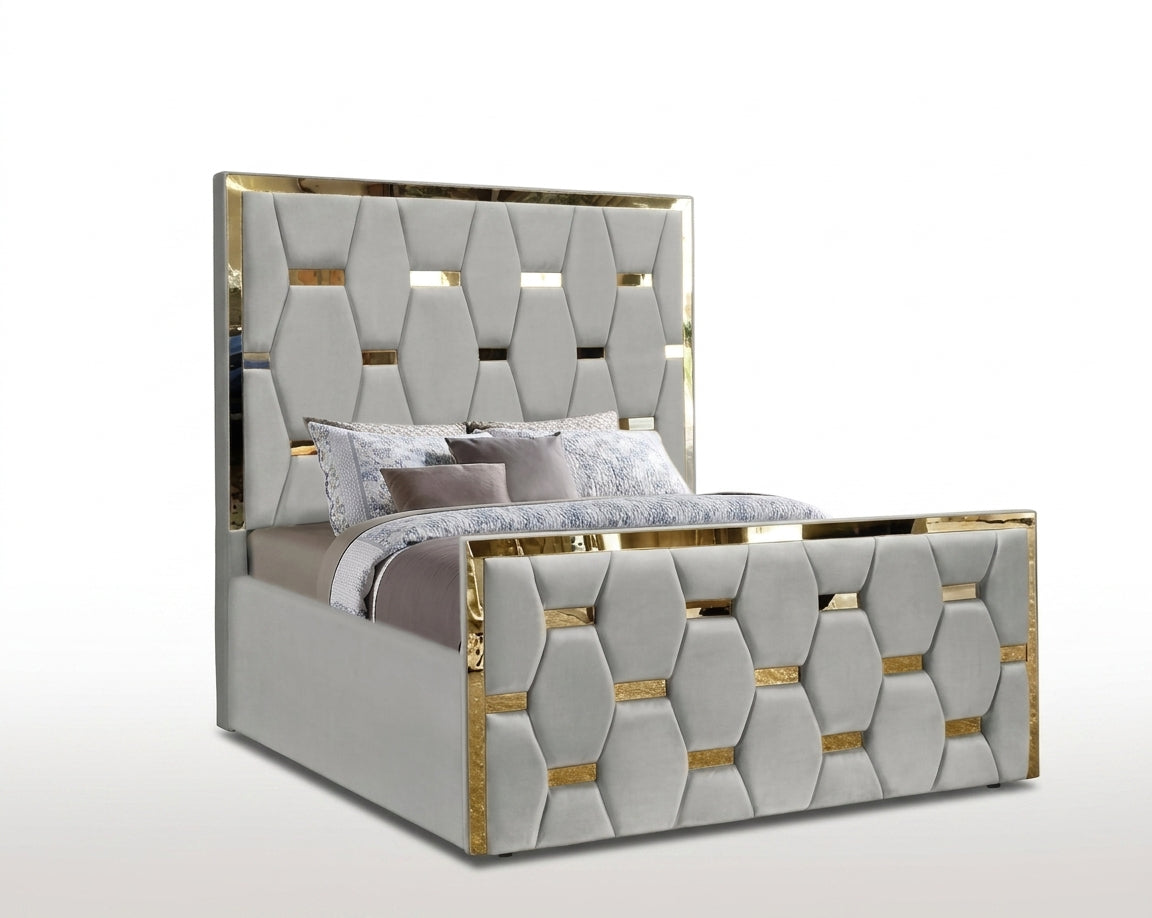Stone Premium Bed - professional studio product photo