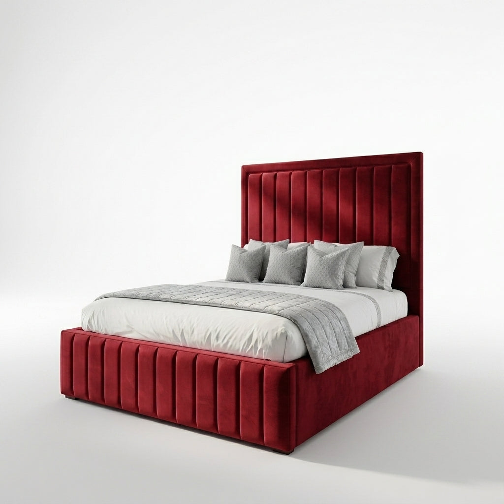 Arizona Luxury Bed, upholstered bed frame