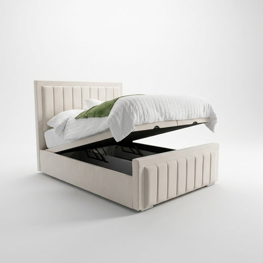Mayfair Bumper Ottoman Storage Bed - professional studio product photo