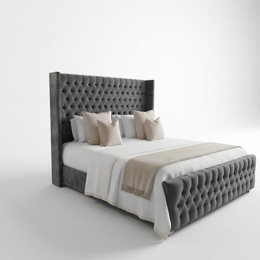 Florida Ottoman Gas Lift Bed - professional studio product photo