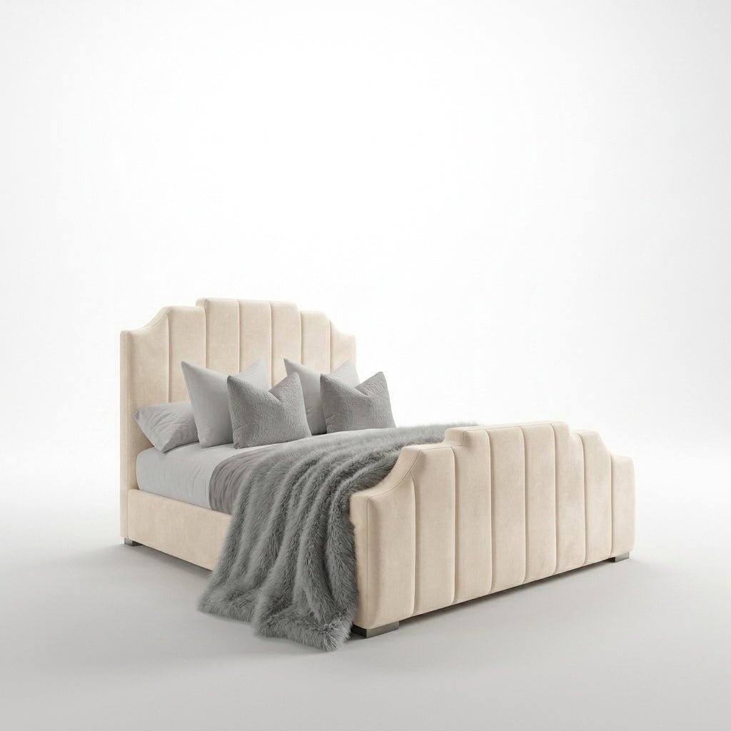 Charlie Elegant Bed - professional studio product photo