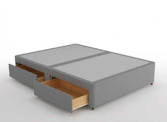 Divan Storage Base with Drawers - professional studio product photo