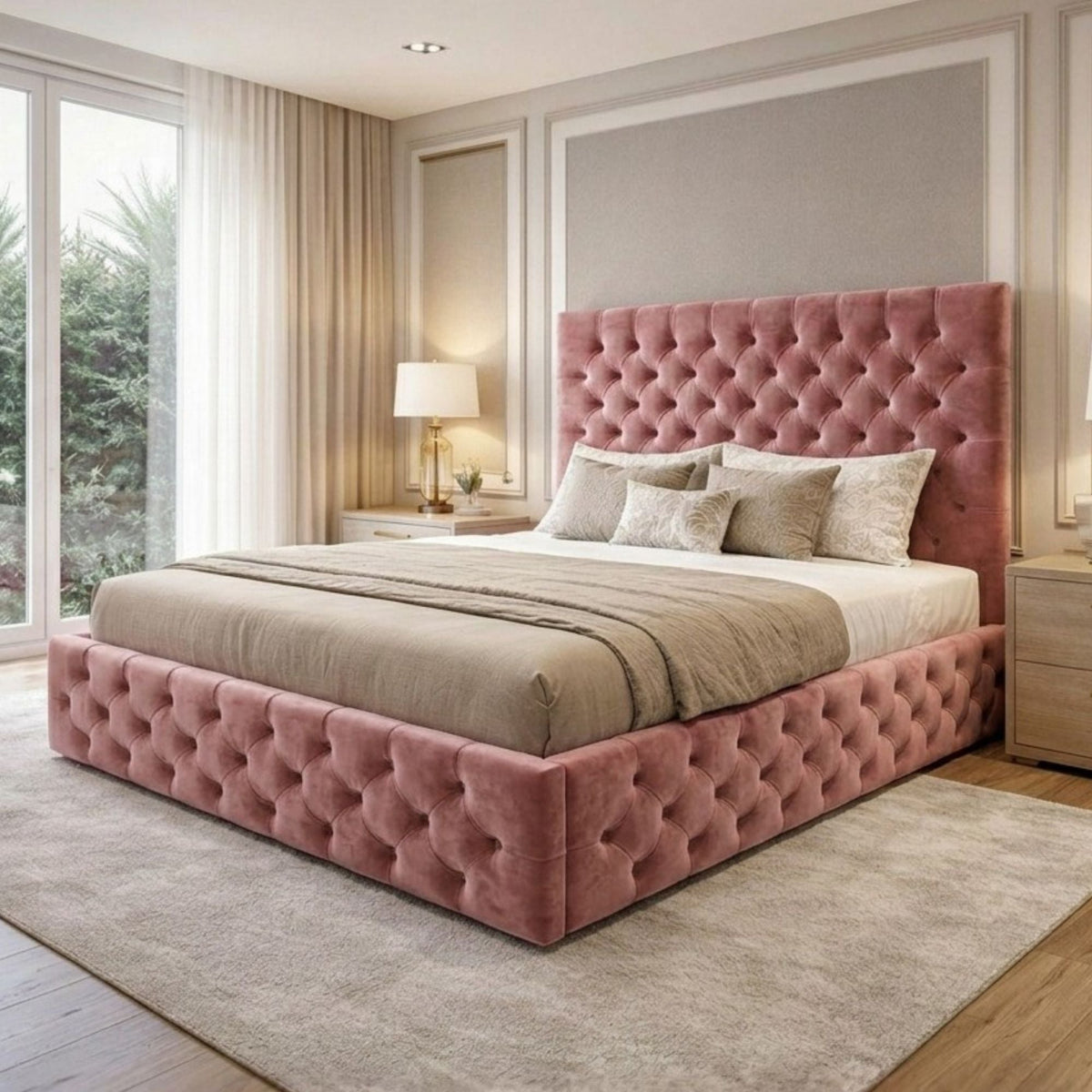 Kensington Chesterfield Bed Frame - Eagle Bed