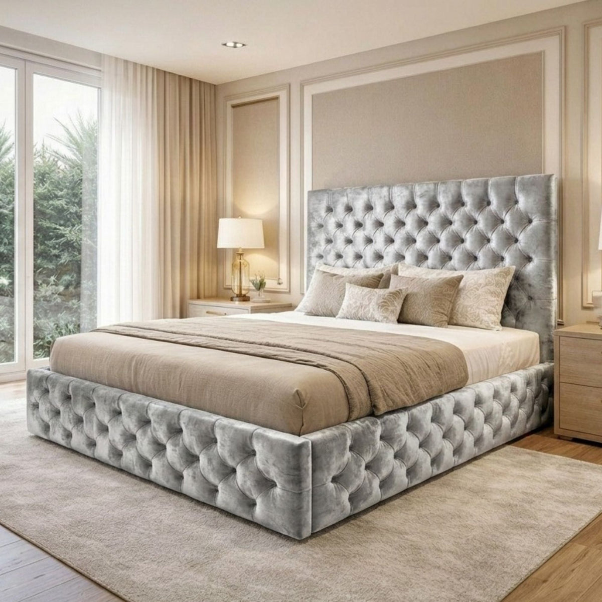 Kensington Chesterfield Bed Frame - Eagle Bed