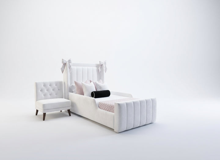 Line Kids Velvet Bed